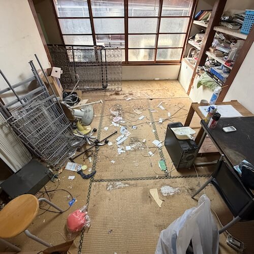 まごの手による室内整理後の様子